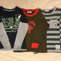 男の子用👕長袖Ｔシャツ3枚👕130