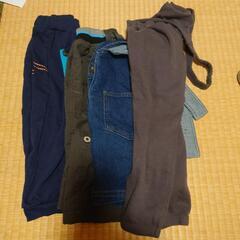 UNIQLO 100サイズレギンス11本＋衣類の画像
