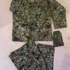 未使用】PX品 陸上自衛隊 迷彩 戦闘服 4B L又はXL相当