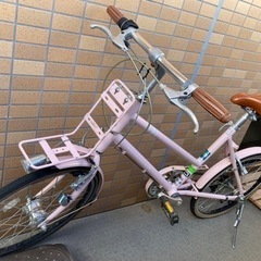 『お話し中』自転車