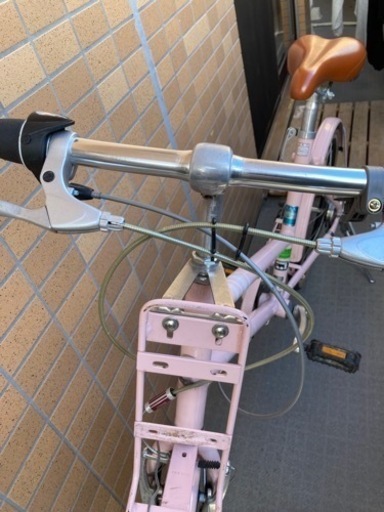 『お話し中』自転車