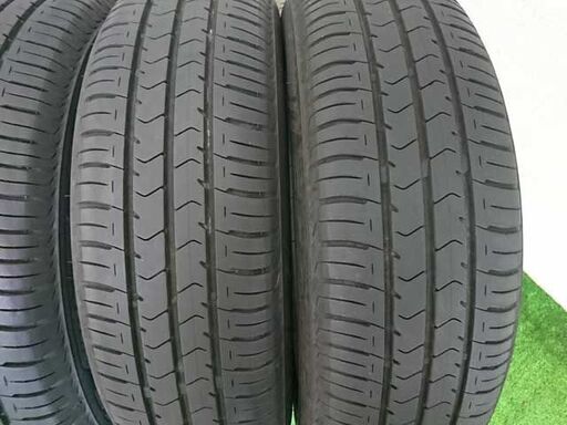 ダイハツ純正アルミ付き 20年 BS製 夏タイヤ エコピア 155/65R14 タントカスタム/ムーヴカスタム/ミラココア等