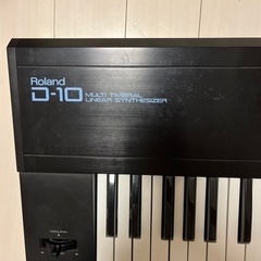 　Roland D-10シンセサイザー　難ありの画像