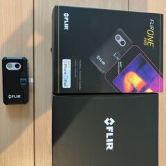中古美品　赤外線サーモグラフィカメラ　FLIR ONE PRO for iPhone/iPad　１回使用のみの画像