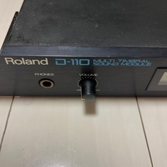 　Roland d110 音源モジュール　内蔵電池交換済みの画像
