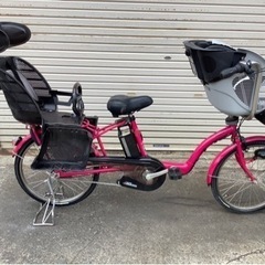 パナソニック新機種電動アシスト自転車gyuutomini20インチピンクボディー パナソニック新機種電動アシスト自転車gyuutomini20インチピンクボディー
