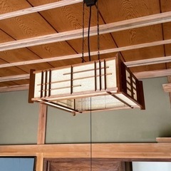 【お話し中】ナショナル　和風蛍光灯照明器具　昭和レトロ①