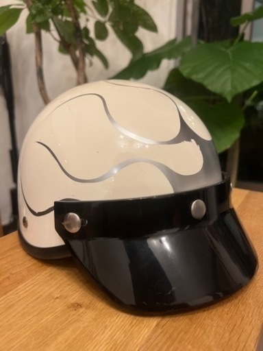 ※中古品　オーシャンビートル　OCEANBEETLE オーシャンビートルショーティー4 アメリカンヘルメット　半ヘル
