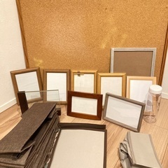 写真立て アルバム コルクボード 小分け インテリア  収納ケース