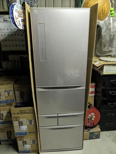 貴重な左開き□2017年製　東芝GR-K41GL 東芝冷凍冷蔵庫　VEGETA