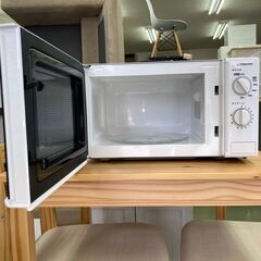 【リサイクルショップ　ピカソ　小松原】2021年製 MAXZEN 60hz 17L 単機能 ターンテーブル 電子レンジ JM17BGZ01★8639★の画像