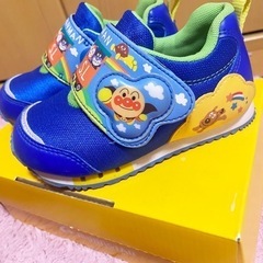 アンパンマン 🥾 子供靴 16cm シューズ 美品 保育園 置き靴の画像