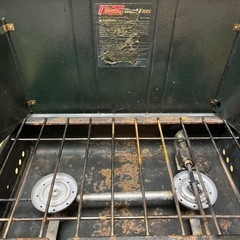 コールマン　ツーバーナー　カスタム品　ジャンク品　の画像