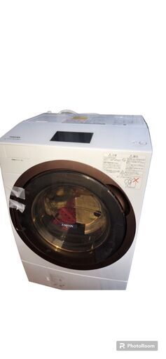 東芝 2020年製 ドラム式洗濯乾燥機 ZABOON TW-127X8 BKL 国産 洗濯TOSHIBA 12.0kg 乾燥7.0kg 12kg 7kg 美品 高年式 洗濯機 生活家電 ファミリー用 便利 可愛い オシャレ 激安 格安 破格 安い 特価 ヒートポンプ乾燥 温水抗菌ウルトラファインバブル洗浄 自動おそうじ機能 スマートフォン連携