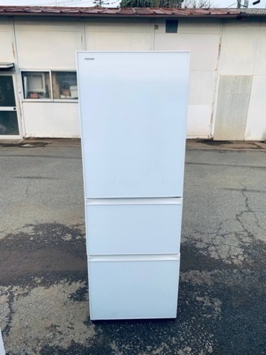 東芝　ノンフロン冷凍冷蔵庫　GR-H38SXV（ZW）