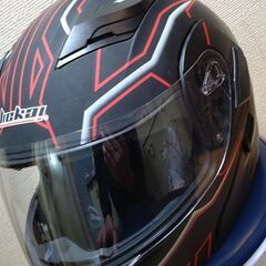 バイク用ヘルメット　システムヘルメット　Lサイズ　中古美品？の画像