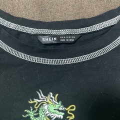 半袖　ショート丈　Tシャツの画像