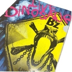 【新品未使用】B'z LIVE DINOSAUR 先着購入特典❤クリアファイル　ダイナソーの画像
