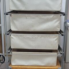 無印良品  シェルフ帆布バスケット
