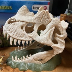 ▼【中古】Schleich★巨大恐竜の残骸トラップ⁈フィギュアの画像