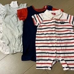 ベビー服　ロンパース　肌着　サイズ80cm