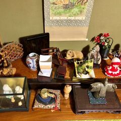 【ひとつ200円】置物　かざり　人形　などの画像