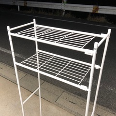 ニトリ ランドリーラック※部材欠品ありの画像