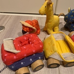 赤ちゃん おもちゃ 列車 人形の画像