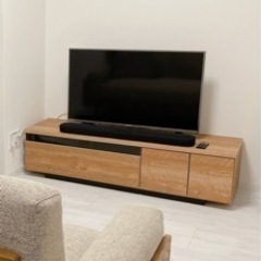 LOWYA [幅140] テレビ台 日本製 ローテレビ台 50V型対応 木製