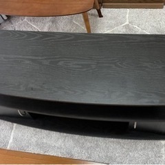 テレビボード　モダン　黒の画像