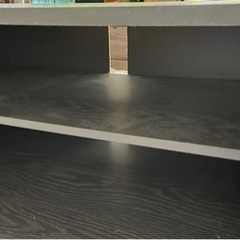 テレビボード　モダン　黒の画像