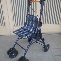 アップリカ お達者カー ショッピング ブルー　介護用品 歩行補助...