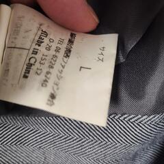 決定　Lサイズキルティング コート メンズの画像