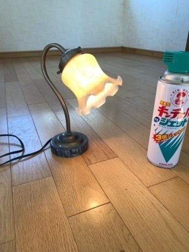 レトロな電気スタンド