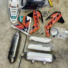 最終値下げKTM250SXF林道仕様2013年型自賠責保険残有りの画像