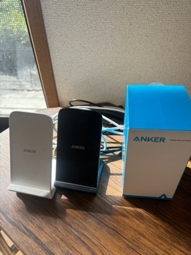 充電器　2個　Anker PowerWave 7.5 Stand