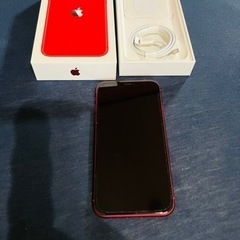 iPhone 11 Red 64GB SIMフリー 純正バッテリー90%
