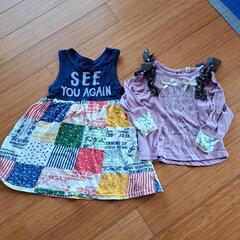 子供服90女児5点の画像