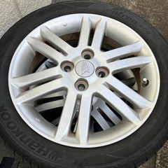 ノーマルタイヤ　アルミホイールセット　165 55 15R