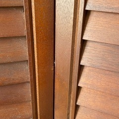 値下げしました！！木製ついたての画像