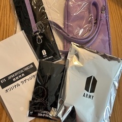 BTSファンクラブグッズの画像