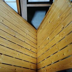 木製　ベッド用すのこ　2枚　シングルベッドの画像