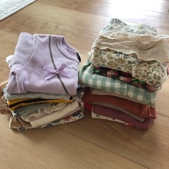 子ども服約15着 サイズ90から100   女の子  保育園着の画像