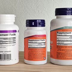 亜鉛・ビタミンD・E Now サプリメント 免疫強化セット 栄養療法 分子栄養学 メガビタミンの画像