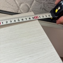 ホワイト　コタツテーブル　美品　の画像