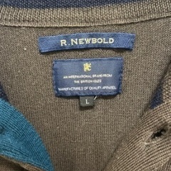 R.NEWBOLD アールニューボールド カーディガン Lの画像