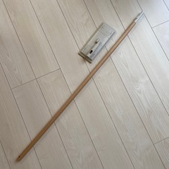 無印良品 モップ 木製ポール セット