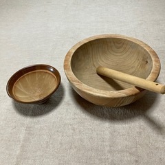 大きいすり鉢　棒