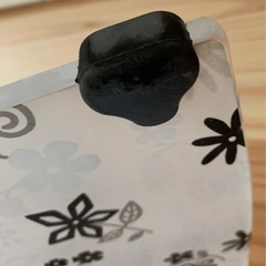 アクリル　バスチェアと洗面器セットの画像