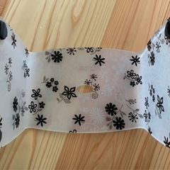 アクリル　バスチェアと洗面器セットの画像